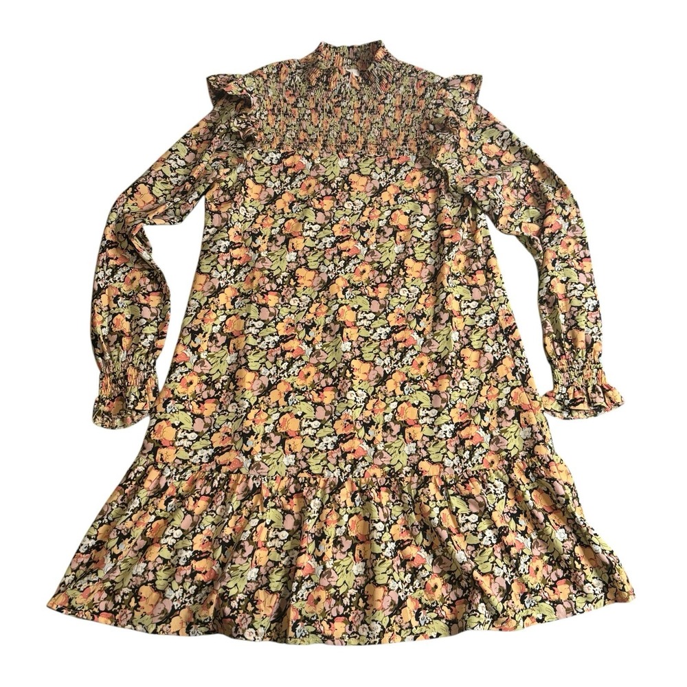 THML Dress Womens Extra Small Floral Cottagecore Grannycore Prairie Anthropologi